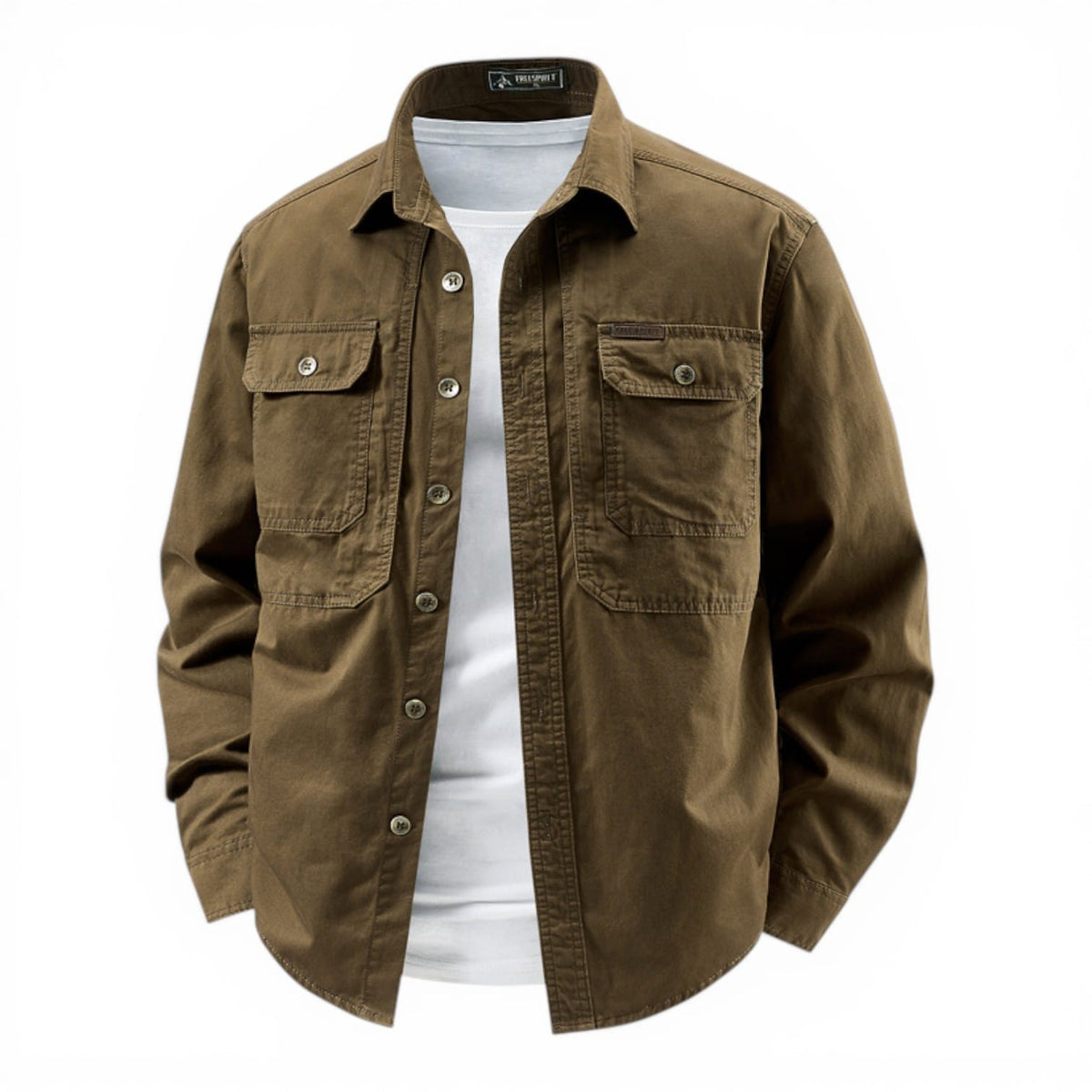 Dockside Cotton Work Shirt